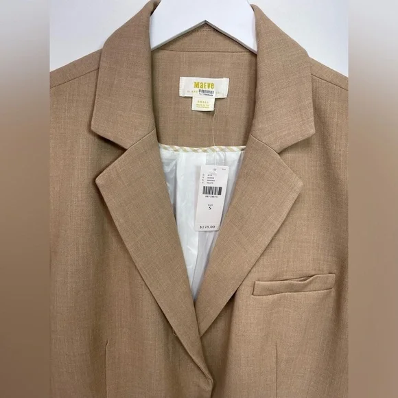 Anthropologie neutral blazer (B6#5)